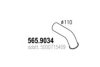 RENAULT 5000715409 Exhaust Pipe